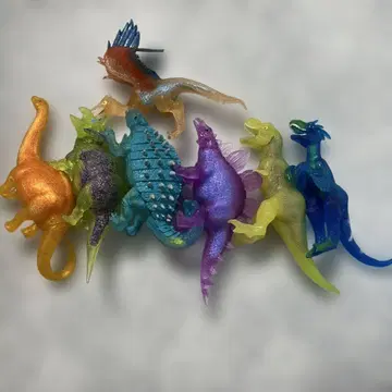 데아고스티니 DINOATTACK 공룡어택! &co 7체 세트