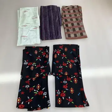 세트 겉옷 1장 기모노 4장