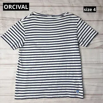 ORCIVAL 오르치발 보더 티셔츠 사이즈 4