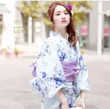 소우비엔 유카타, 헤고 오비, 일본 나막신 세트 미사용 새상품