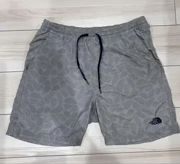 THE NORTH FACE 잎 패턴 그레이 숏팬츠 NB41791