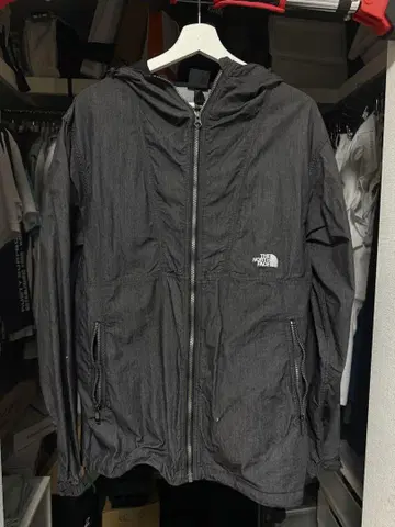 THE NORTH FACE 블랙 그레이 마운틴 후드티