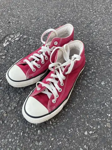 CONVERSE ALL STAR 빨간색 스니커즈