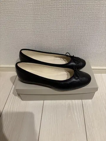 ODETTE E ODILE 플랫 발레 슈즈 블랙 24.5cm
