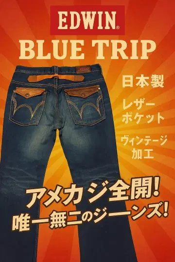 EDWIN BLUE TRIP BTD001 데님 팬츠 32
