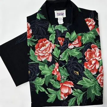 resort line 하와이안 셔츠 vintage 80'S
