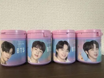 미개봉! BTS 자일리톨 캔 4개 세트