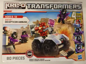HASBRO KRE-O 트랜스포머 DECEPTICON 앰부쉬 90P