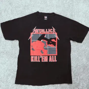 METALLICA KILL 'EM ALL Giant 택 티셔츠 L