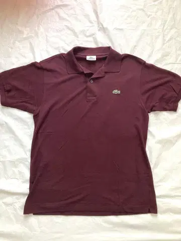 라코스테 LACOSTE 버건디 피케 셔츠 4