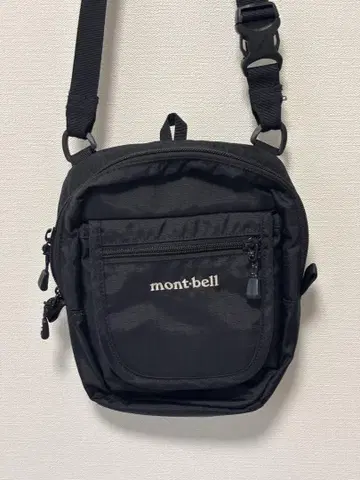 mont-bell 몽벨 블랙 숄더백 사코슈