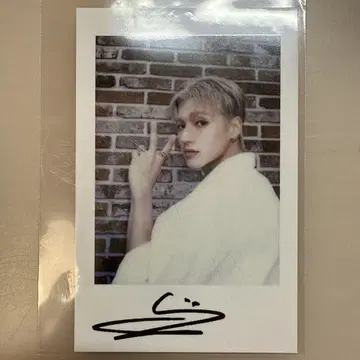 ATEEZ 우영 MAKESTAR 혜택 트레이딩 카드 포카 폴라로이드