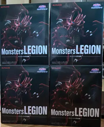 유희왕 오시리스의 천공룡 피규어 듀얼몬스터즈 프라이즈 4점