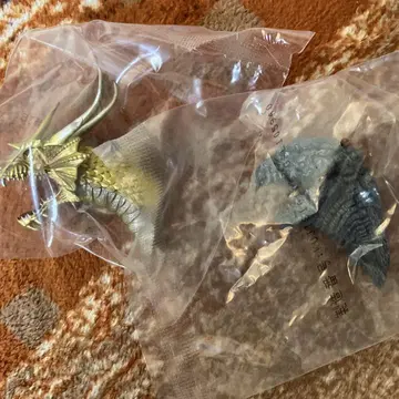 제일복권 고질라 대괴수 열전 G 몬스터 헤드 마그넷 2개 세트