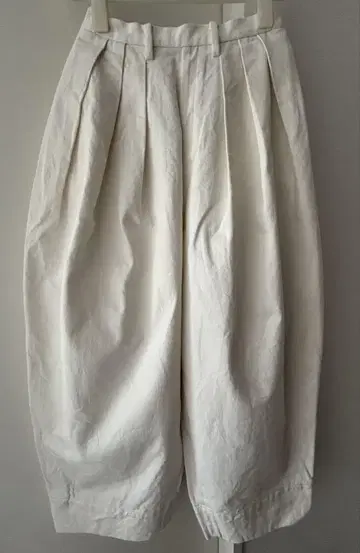 tenne handcrafted modern 3턱 와이드 팬츠