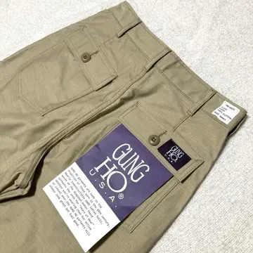 [미사용품] GUNG HO 건호 베이커 팬츠 베이지 사이즈 S