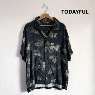 TODAYFUL 투데이풀 레이온 빈티지 알로하 셔츠 F