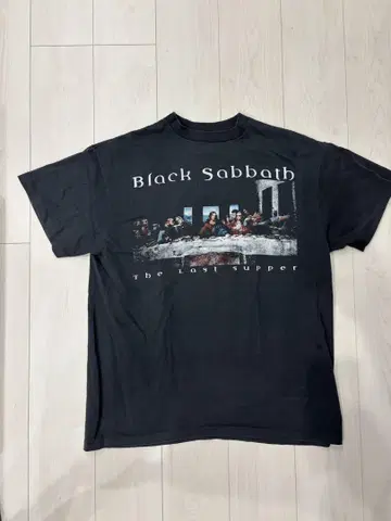 Black Sabbath 블랙 사바스 최후의 만찬 티셔츠