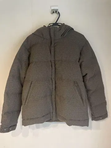 URBAN RESEARCH DOORS 체크 무늬 다운 자켓