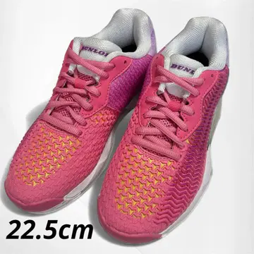 DUNLOP 던롭 테니스화 22.5cm 핑크 여성용