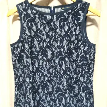 새상품급. BROOKS BROTHERS 네이비 레이스 원피스 4