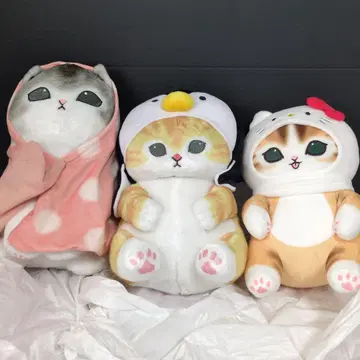 모프 샌드 mofusand 봉제 인형 3개 세트