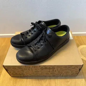 클락스 가죽 스니커즈 블랙 27cm