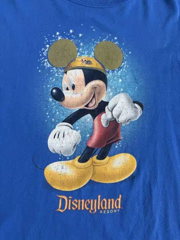 [ 초레어 ] Disney 미국 디즈니랜드 50주년 T셔츠 구제 의류
