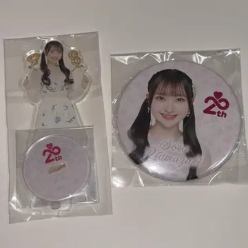 48의 날 야마자키 소라 AKB48 스크래치 캔뱃지 아크릴 스탠드