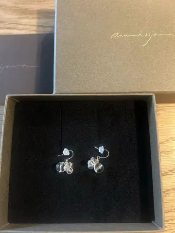 asumi bijoux asatsuyu 미니 귀걸이 보증서 포함