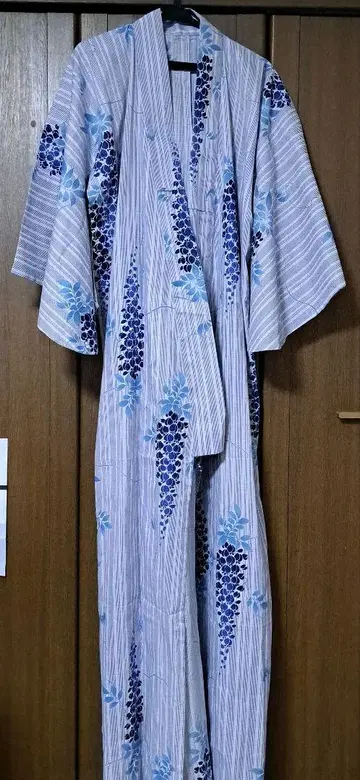그리고 꿈 후지노하나 꽃 유카타 단품 새상품급