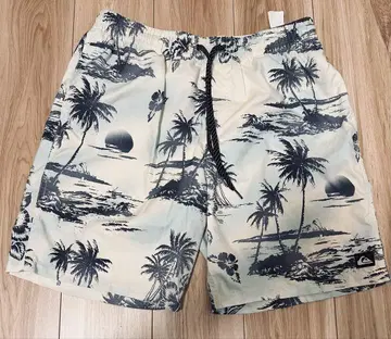 Quiksilver 야자수 숏팬츠 XL