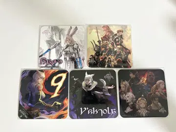 ff14 에오카페 코스터 5개 세트