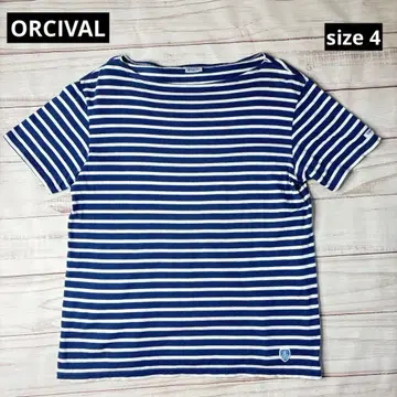 ORCIVAL 오르치발 보더 티셔츠 사이즈 4