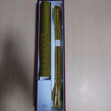 미사용 오비 장식 천 허리띠 순수 실크 고급