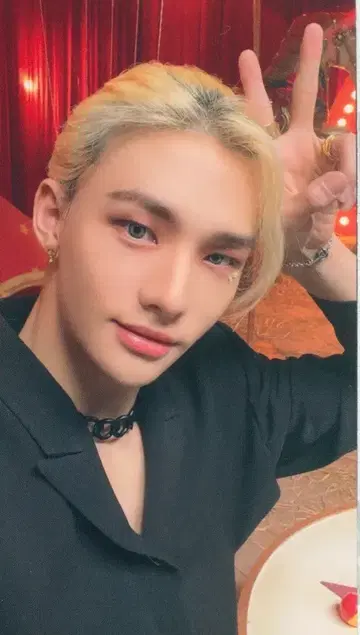 StrayKids Circus Hyunjin 트레이딩 카드 양면