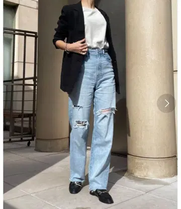 야누크 라이트 블루 데님 25 레어