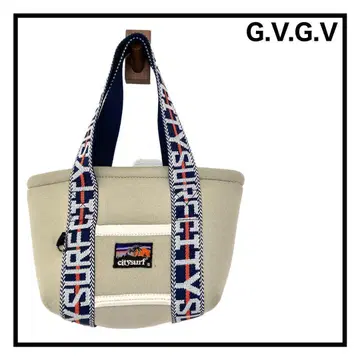 G.V.G.V 토트백 가방 여성용 서프 시티 베이지 가방