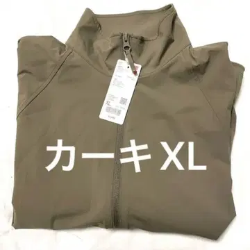 유니클로 울트라 스트레치 액티브 블루종 카키 XL