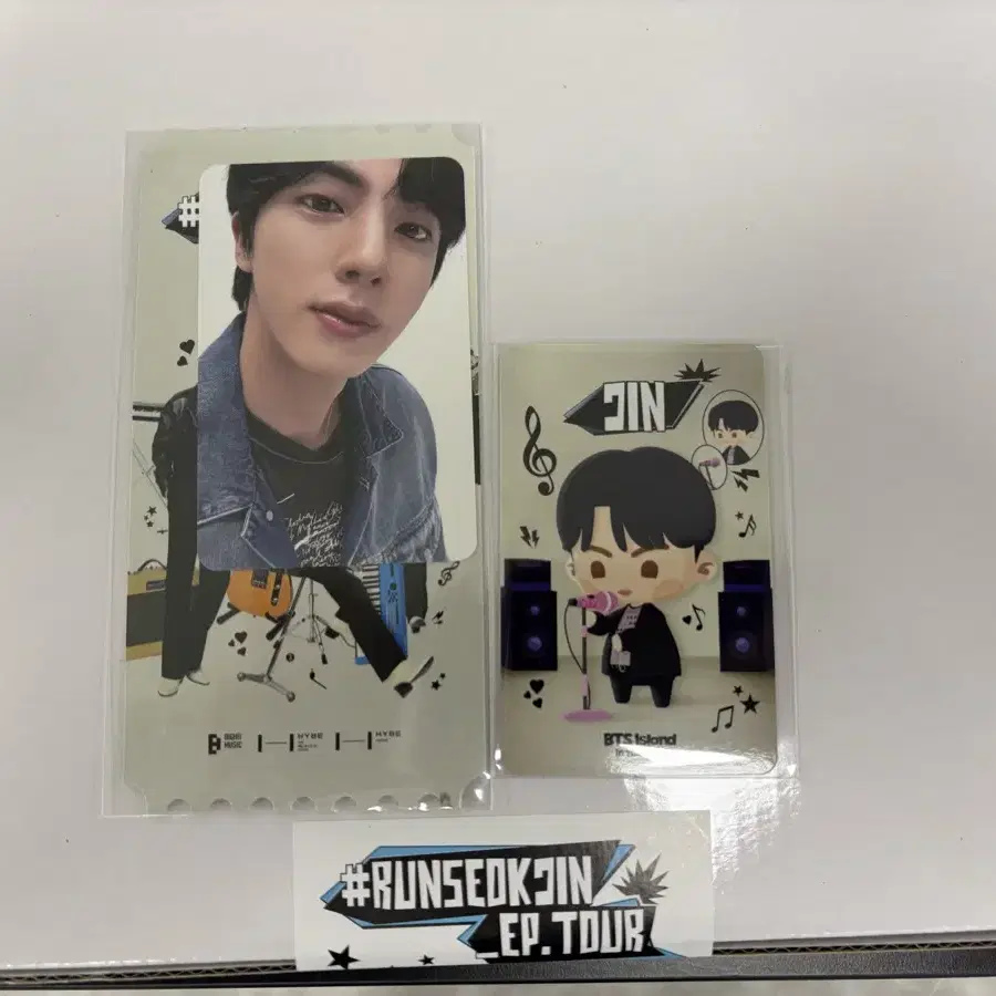 Jin Run Seokjin VIP pre-order benefit + Ami Zone poca