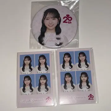48의 날 야마우치 미즈키 스크래치 AKB48 캔뱃지 증명 사진 카드