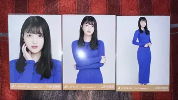 노기자카46 쿠보 시오리 롱 니트 원피스 컴프