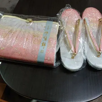 핑크색 일본 의류용 백과 조리 세트 사가니시키