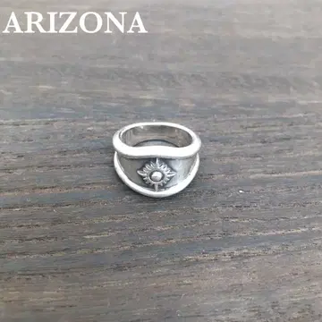ARIZONA 실버 925 태양 모티브 반지