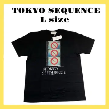 TOKYO SEQUENCE 티셔츠 블랙 Lsize