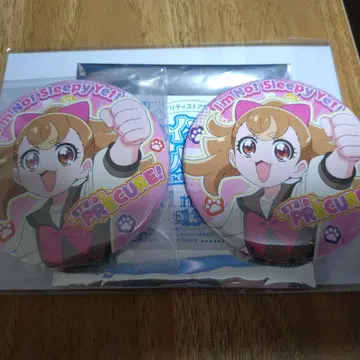 트윙클 캔뱃지 이누카이 코무기 2개 세트 프리큐어