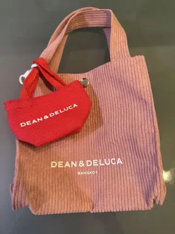 미사용 2025년 발렌타인 DEAN&DELUCA BANGKOK 미니 토트
