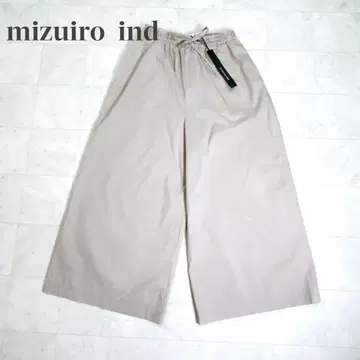[미사용] 택 포함 mizuiro ind 와이드 팬츠 베이지