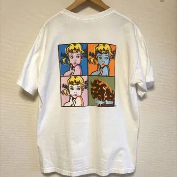 VINTAGE 90s Hanes 코파톤 티셔츠 앤디 워홀