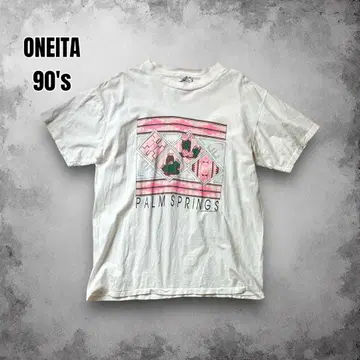 90s USA제 ONEITA 빈티지 수베니어 티셔츠 캘리포니아